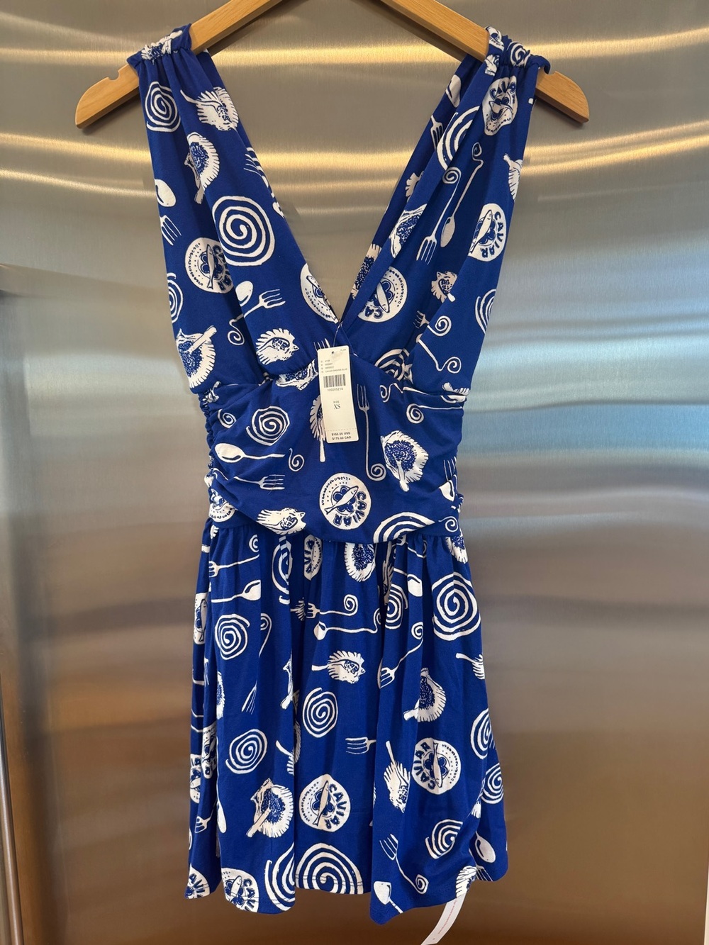 NWT Lisa Says Gah Mila Mini Dress Caviar Blue , brand new - Picture 13 of 16